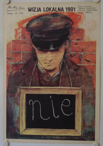 Wizja lokalna 1901 originales polnisches Filmplakat